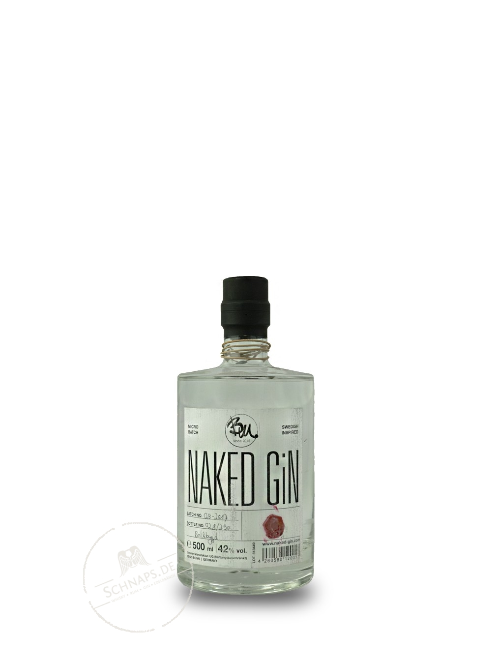 Naked Gin L TrinkKontor Shop Schnaps De